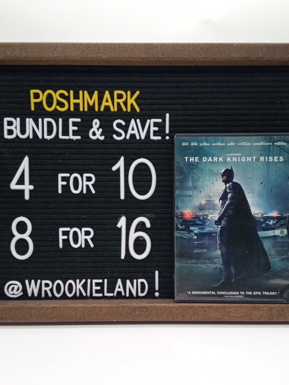 The Dark Knight Rises DVD#H87